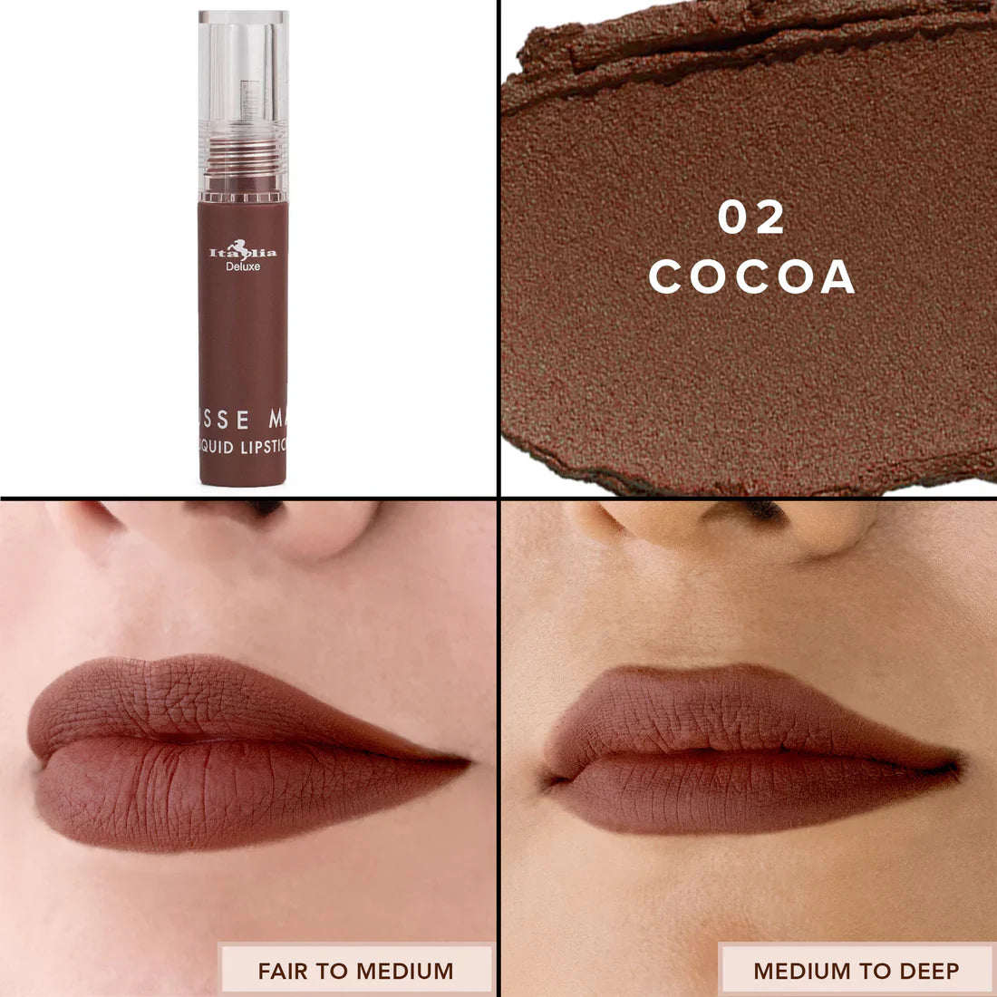 Mousse Matte Liquid Lipstick - ITALIA DELUXE