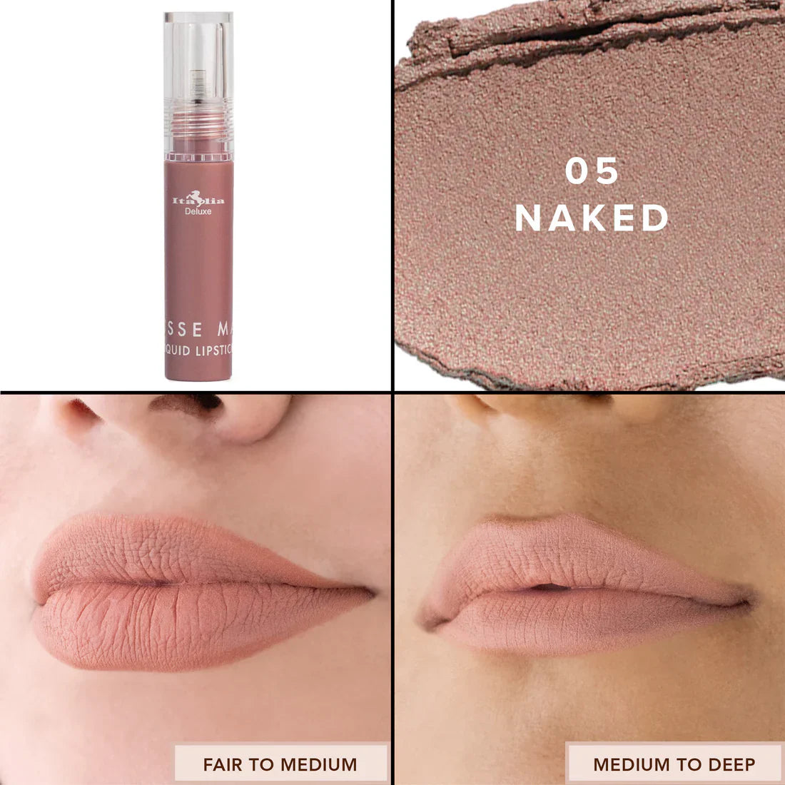Mousse Matte Liquid Lipstick - ITALIA DELUXE