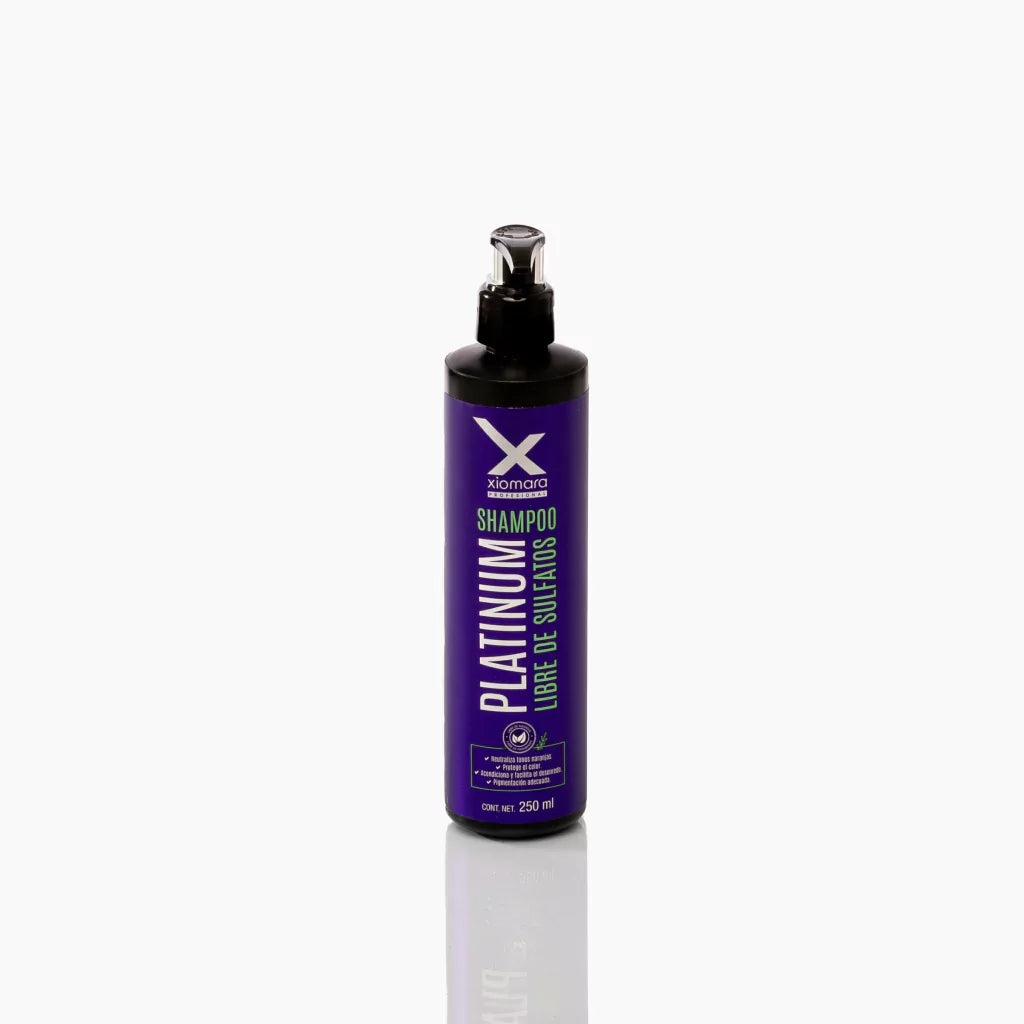 Shampoo Platinum sin sulfatos - XIOMARA