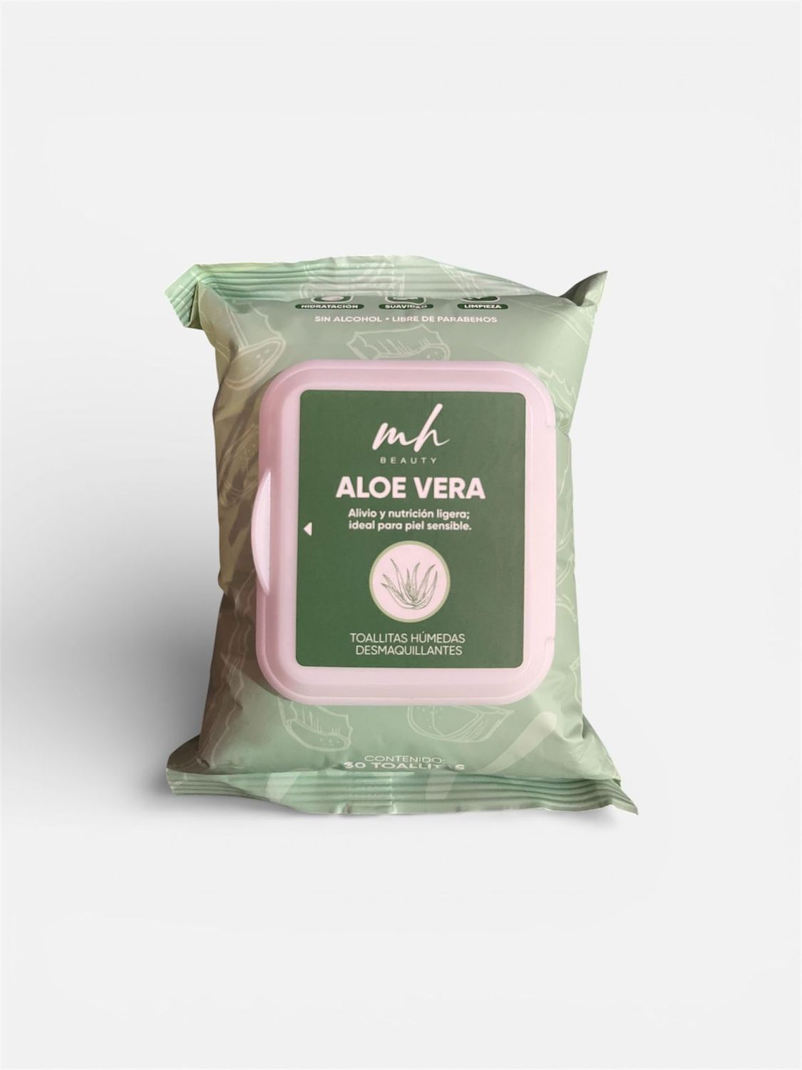 TOALLITAS DESMAQUILLANTES -  MH BEAUTY