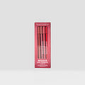 Lápiz Delineador De Labios Wooden - Set De 6 pzs  Wine | Beauty Creations