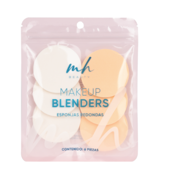 ESPONJAS REDONDAS 6 PIEZAS  - MH BEAUTY