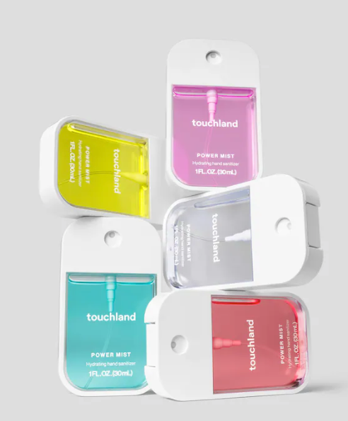 Limited Edition Power Mist Hydrating Hand Sanitizer Top 5-Set | Touchland