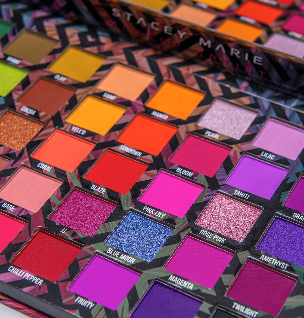 STACEY MARIE X BPERFECT CARNIVAL III / LOVE TAHITI PALETTE - BPERFECT COSMETICS