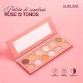 PALETA DE SOMBRAS ROSE SUBLIME - ATENEA