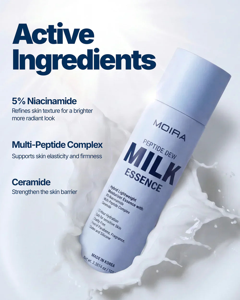 PEPTIDE DEW MILK ESSENCE - MOIRA