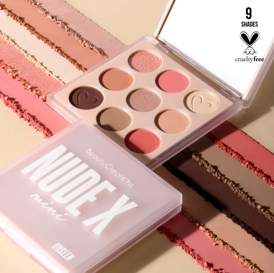 NUDE X MINI EYESHADOW PALETTE - MINI PALETA NUDE | BEAUTY CREATIONS