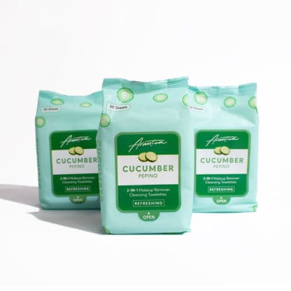 PEPINO – Toallitas Limpiadoras Desmaquillantes - ARANZA COSMETICS - Compra Maquillaje y Artículos de Belleza | Belle Queen Cosmetics