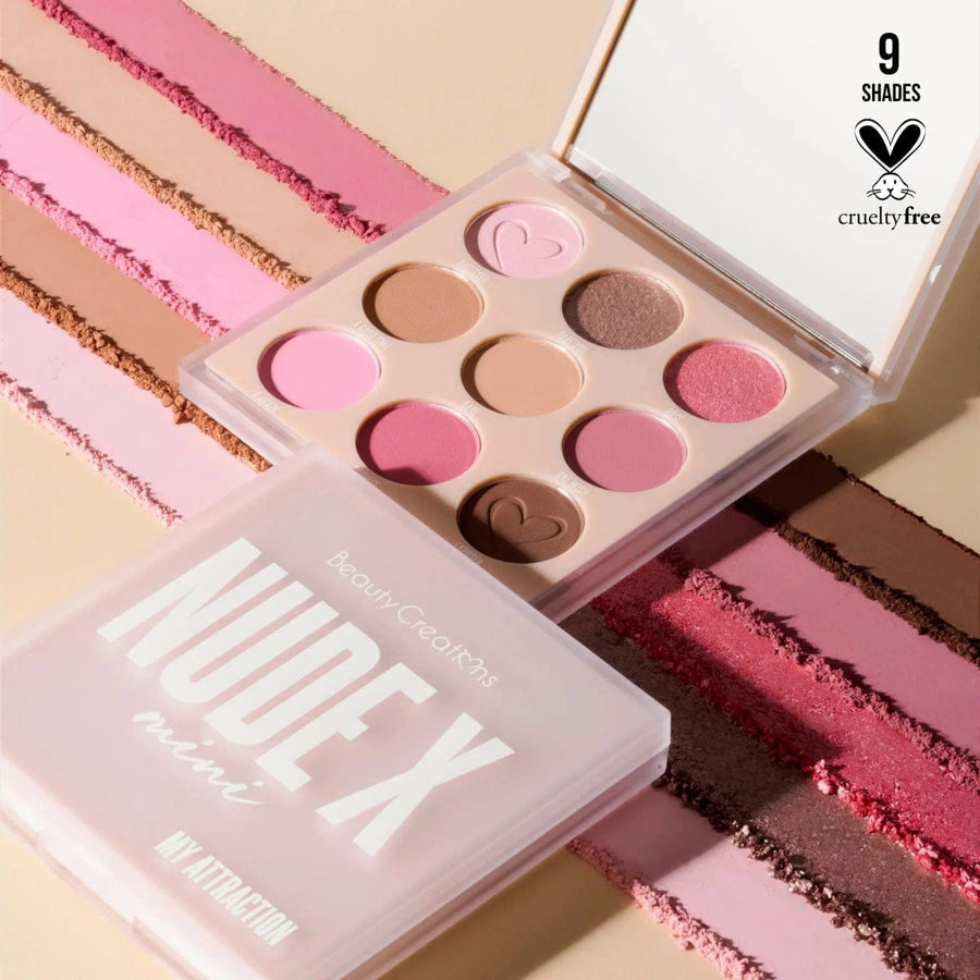 NUDE X MINI EYESHADOW PALETTE - MINI PALETA NUDE | BEAUTY CREATIONS