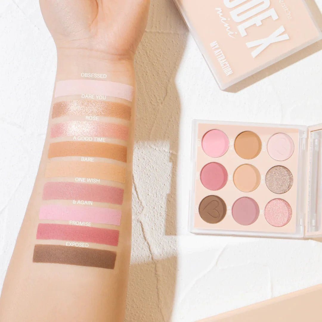 NUDE X MINI EYESHADOW PALETTE - MINI PALETA NUDE | BEAUTY CREATIONS