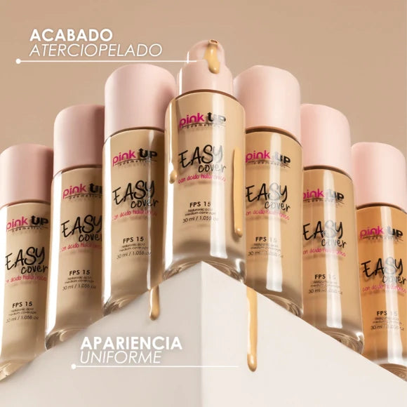 Easy Cover - Base Líquida - Pink Up