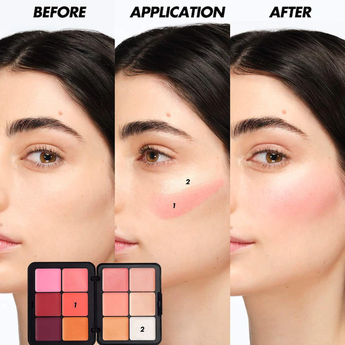 Skin Blush & Glow Longwear Cream Face Palette | MAKE UP FOR EVER HD