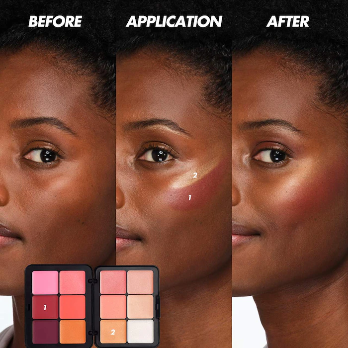 Skin Blush & Glow Longwear Cream Face Palette | MAKE UP FOR EVER HD
