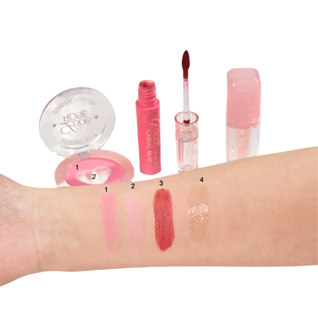 SET Brillo Labial y Rubor Good Things Will Happen | Kevin & Coco