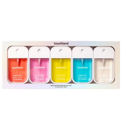 Limited Edition Power Mist Hydrating Hand Sanitizer Top 5-Set | Touchland