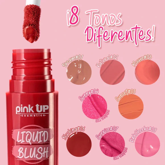 Liquid Blush - Rubor en Líquido | Pink Up