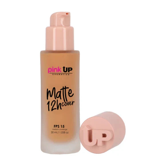 Base Líquida 12 Horas - Matte Cover 12 H | PINK UP
