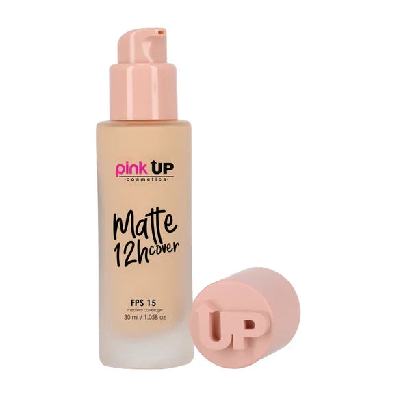 Base Líquida 12 Horas - Matte Cover 12 H | PINK UP