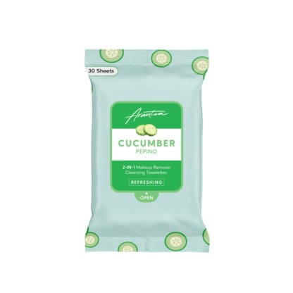 PEPINO – Toallitas Limpiadoras Desmaquillantes - ARANZA COSMETICS - Compra Maquillaje y Artículos de Belleza | Belle Queen Cosmetics
