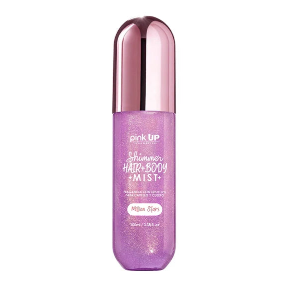 Shimmer hair + body mist - Pink Up