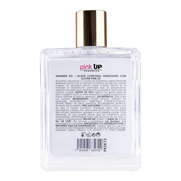 Shimmer Oil - Aceite Corporal - Pink up